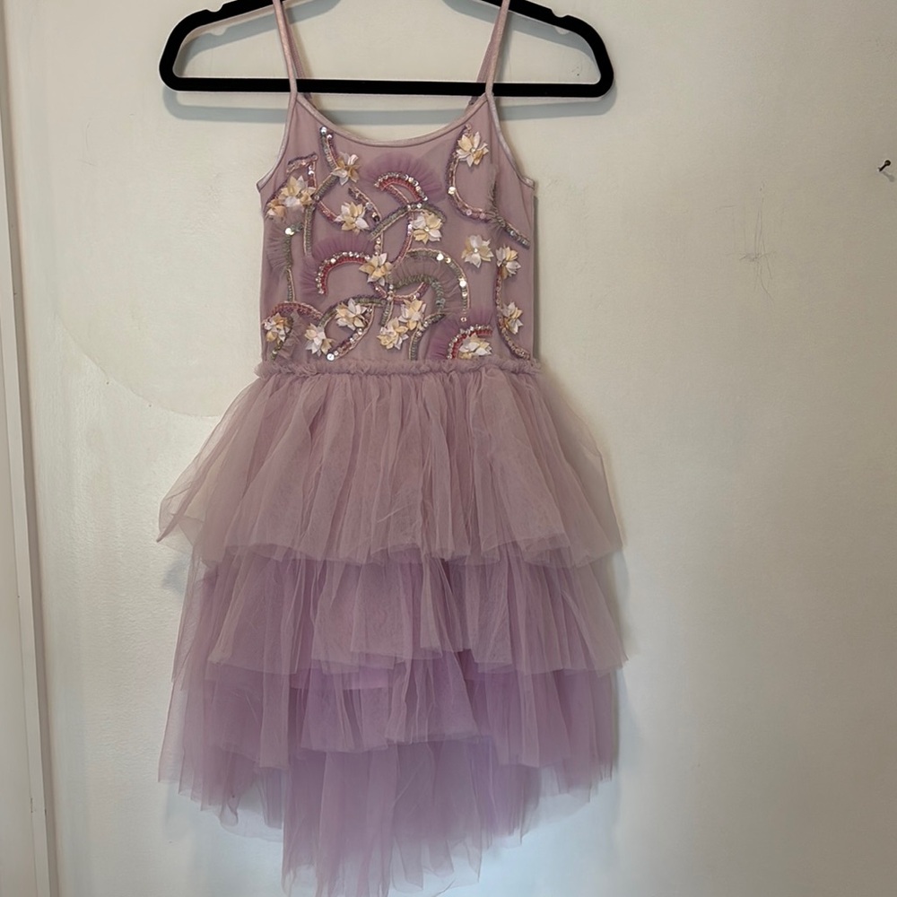 Tutu Du Monde New Wave Tutu Dress Purple Charm Size 10-11 - Picture 5 of 10